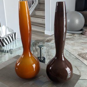 Decorative glass vases